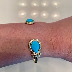 Andy Turquoise Magnesite Cuff Bracelet